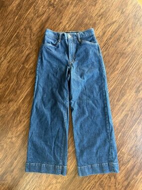 Favorite Daughter Mischa shortie super high rise petite wide leg size 27